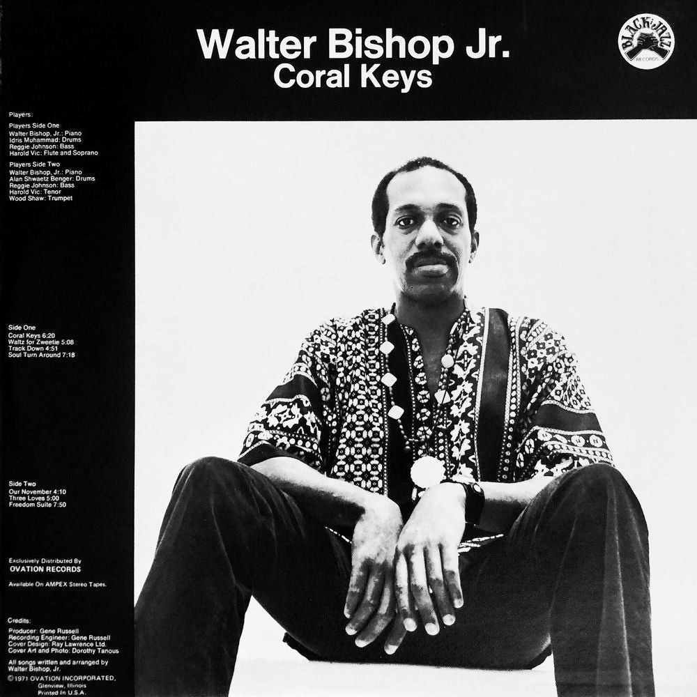Walter Bishop Jr. – Coral Keys (Remastered) vinyl record cover