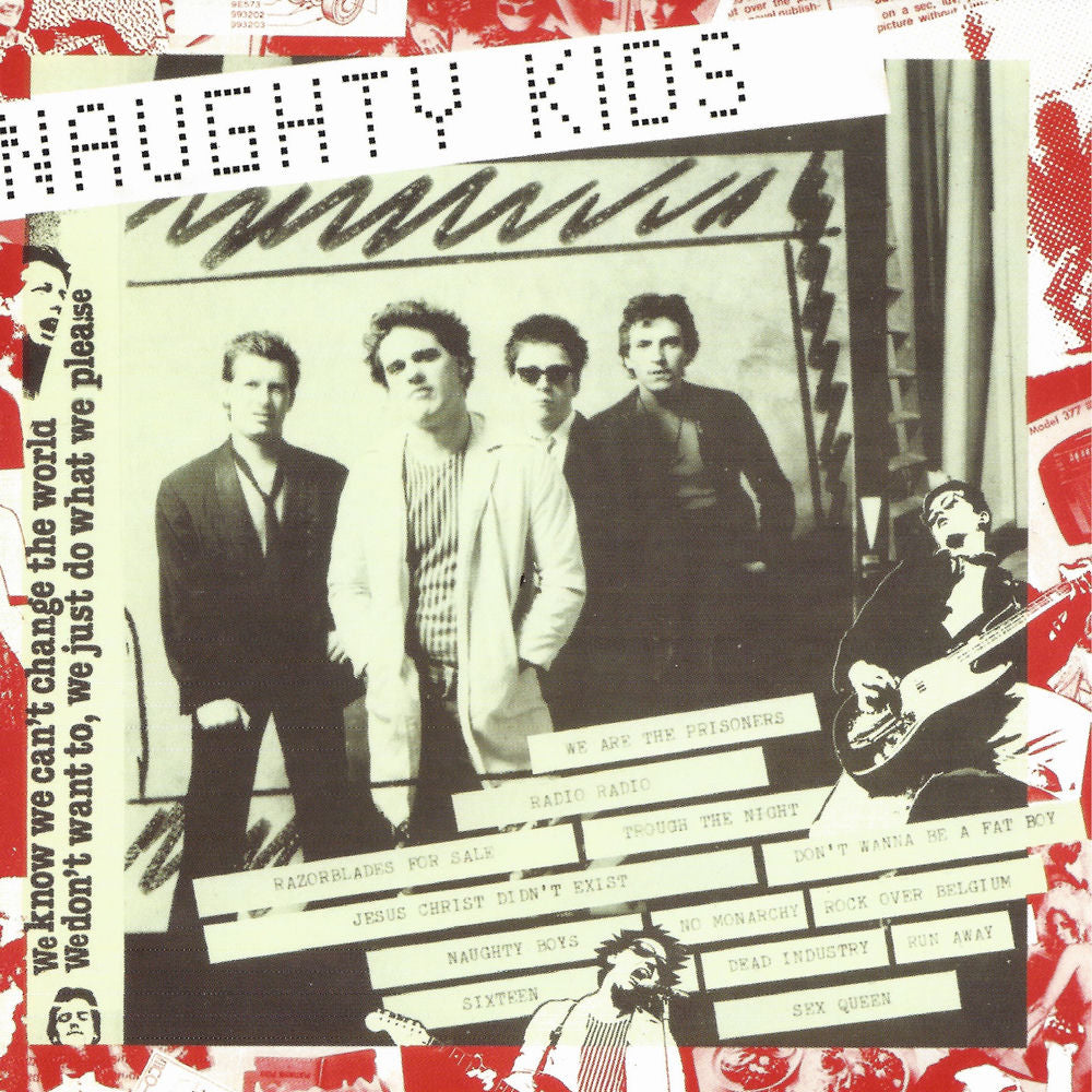 The Kids – Naughty Kids vinyl record cover