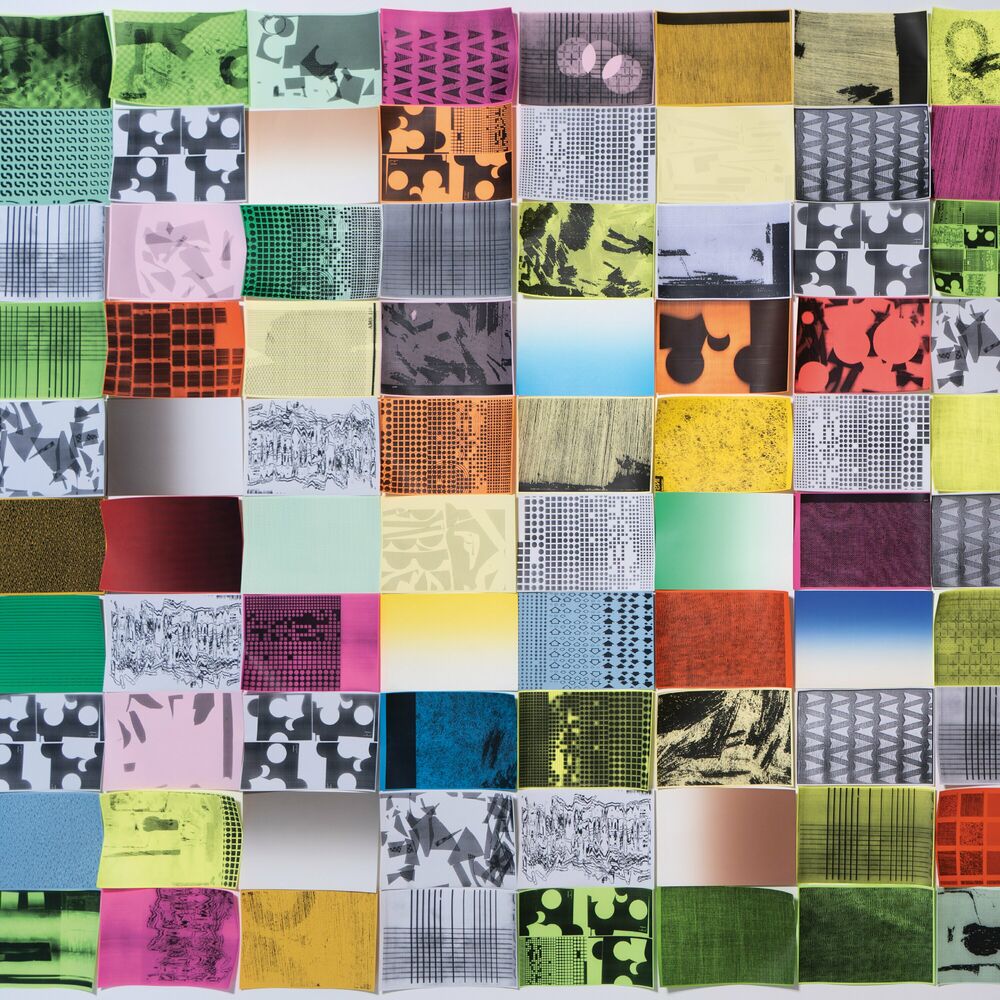 Four Tet – Three vinyl record cover