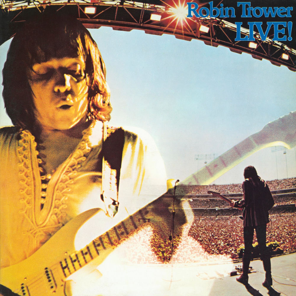 Robin Trower – Live! (50th Anniversary Edition) vinyl record cover