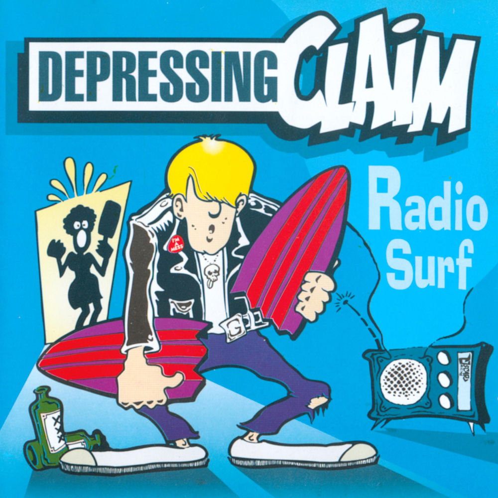 Depressing Claim – Radio Surf vinyl record cover