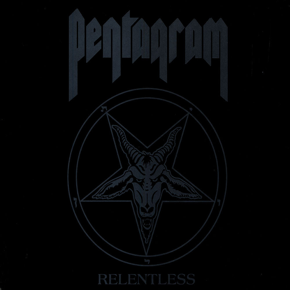 Pentagram – Relentless vinyl record cover