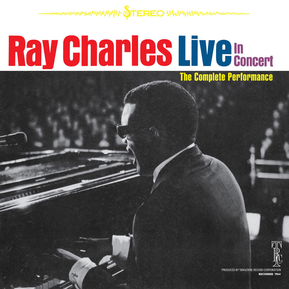 Ray Charles – Ray Charles Live in Concert vinyl record cover