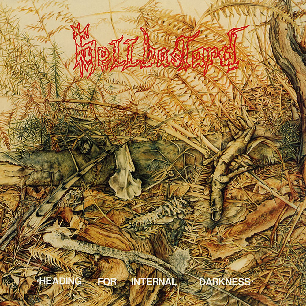 Hellbastard – Heading for Internal Darkness vinyl record cover