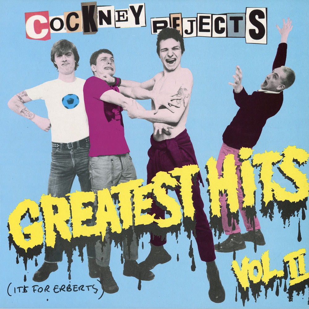 Cockney Rejects – Greatest Hits Vol 2 vinyl record cover