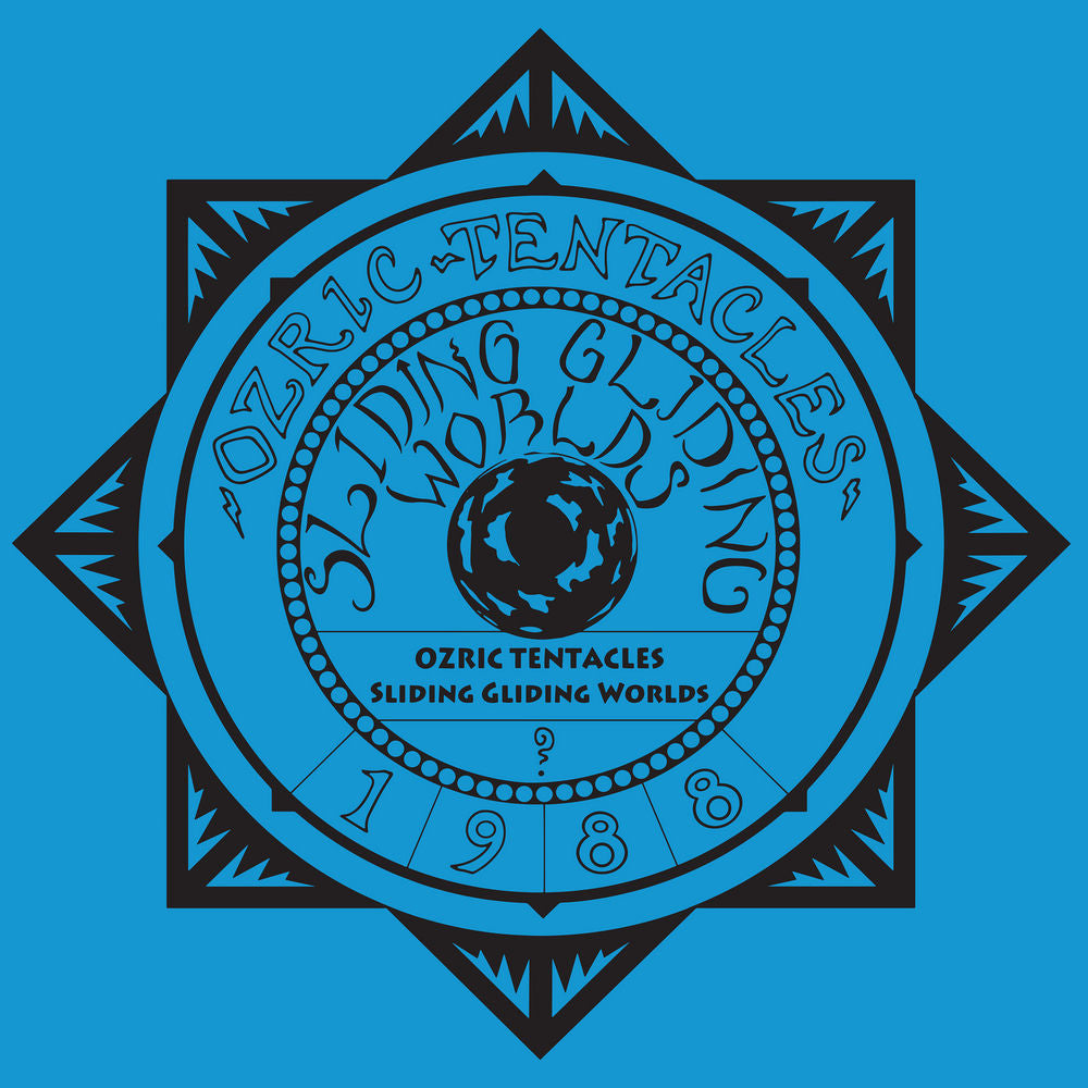 Ozric Tentacles – Sliding Gliding Worlds vinyl record cover