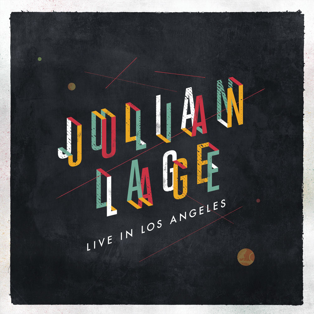 Julian Lage – Live In Los Angeles (Eco Mix Red Vinyl) (Indie Exclusive) vinyl record cover