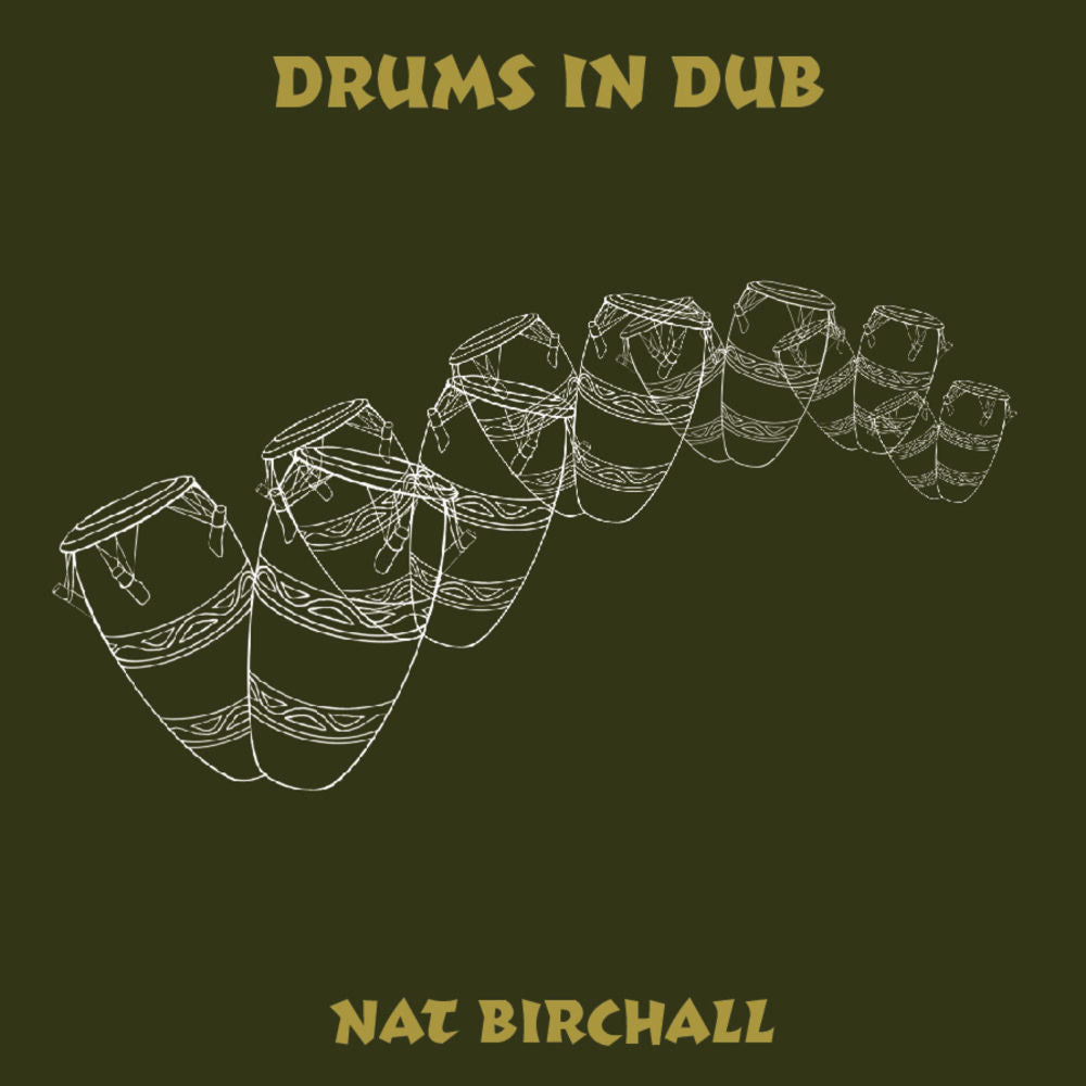 Nat Birchall – Drums in Dub vinyl record cover