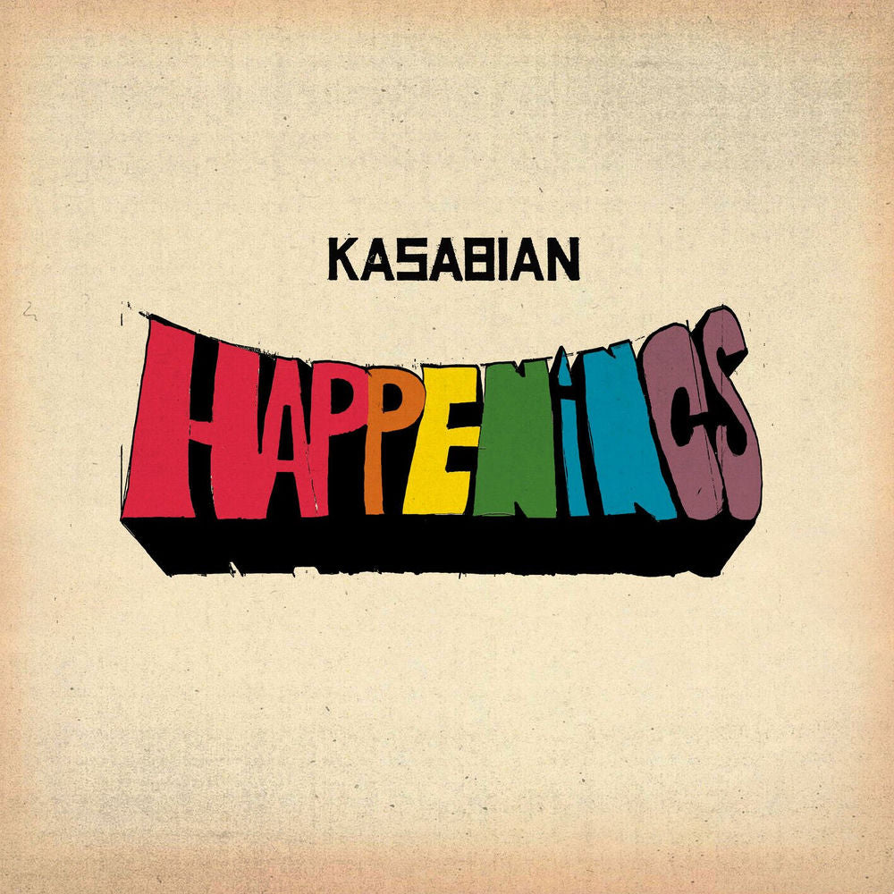 Kasabian – Happenings vinyl record cover