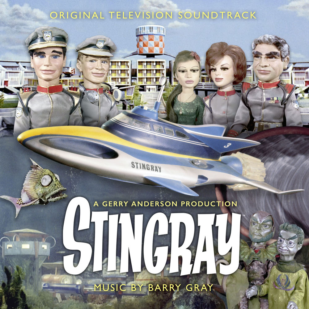 Barry Gray – Stingray vinyl record cover