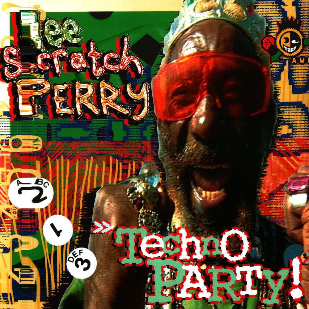Lee 'Scratch' Perry – Techno Party vinyl record cover