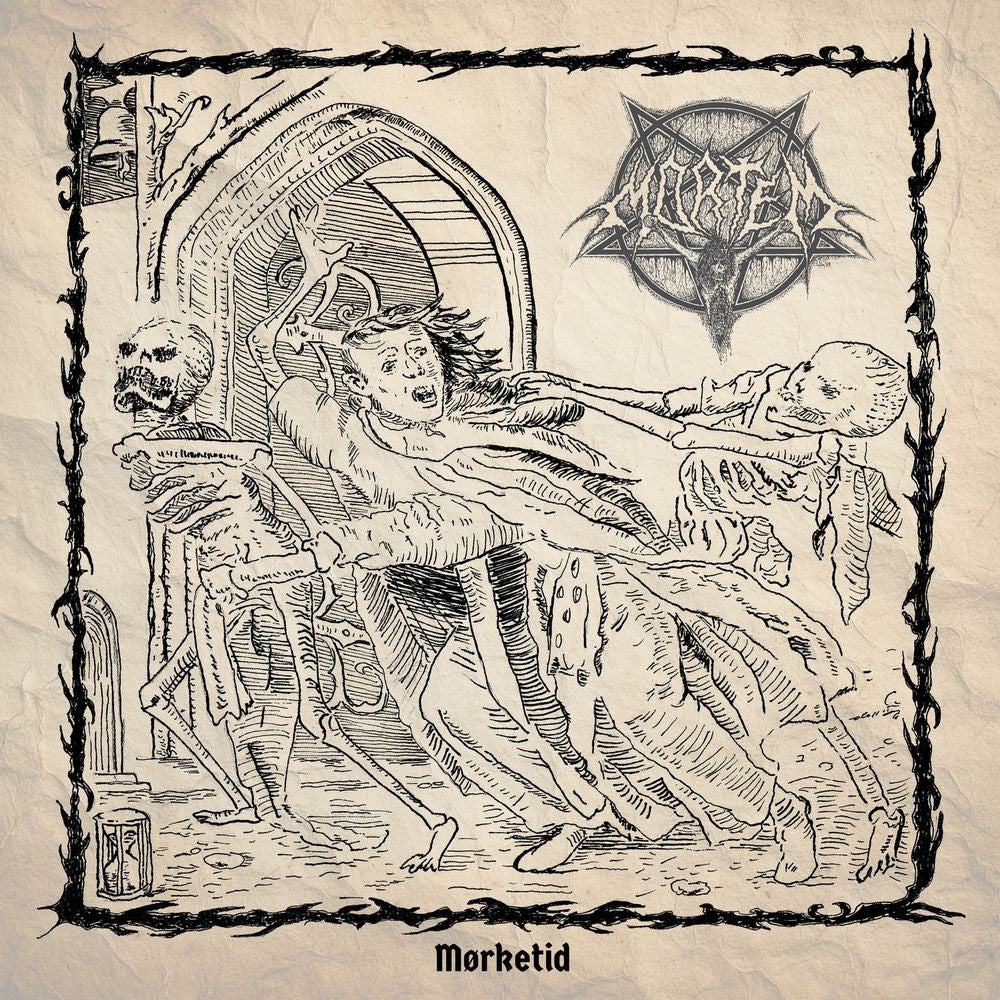 Mortem – Morketid vinyl record cover