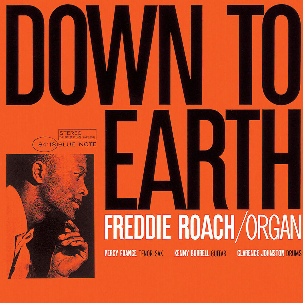 Freddie Roach – Down to Earth vinyl record cover