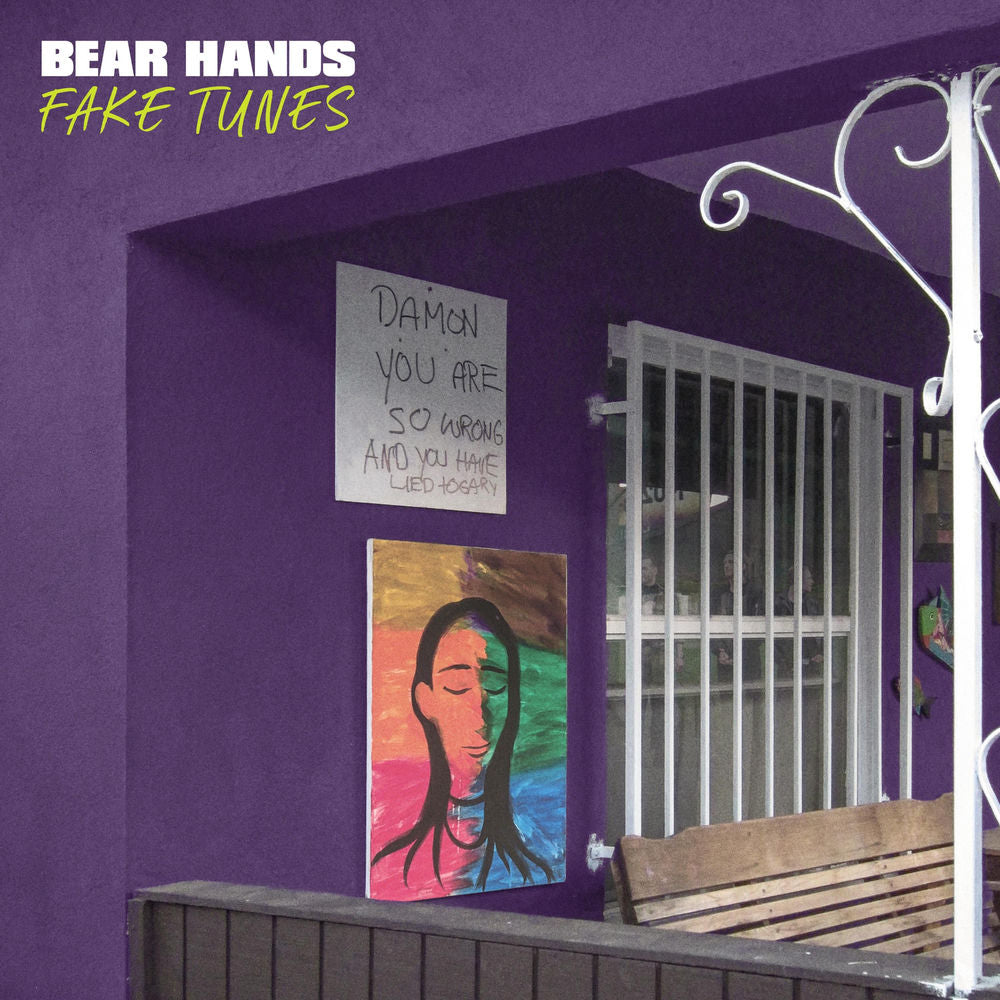 Bear Hands – Fake Tunes vinyl record cover