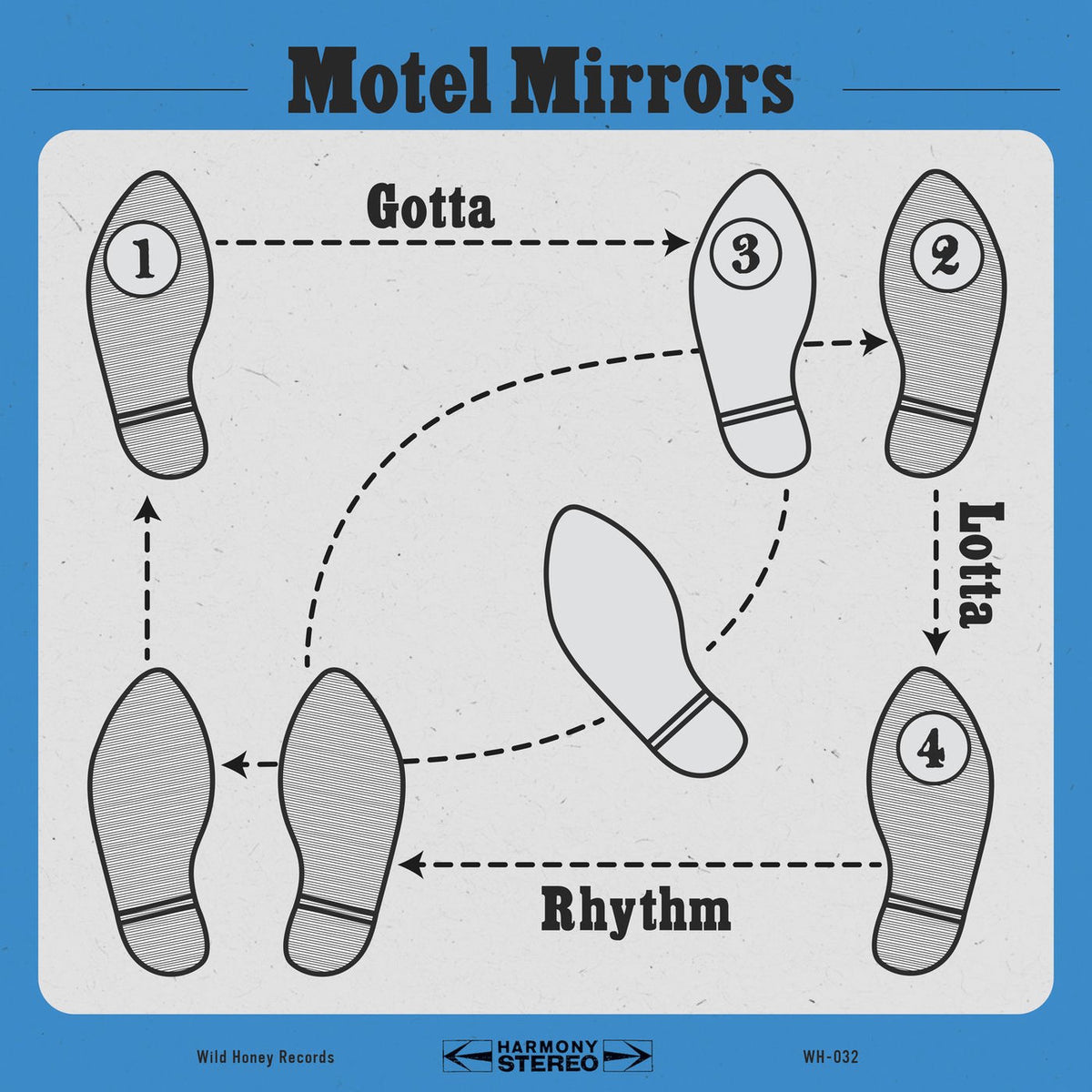 Motel Mirrors – Gotta Lotta Rhythm vinyl cover