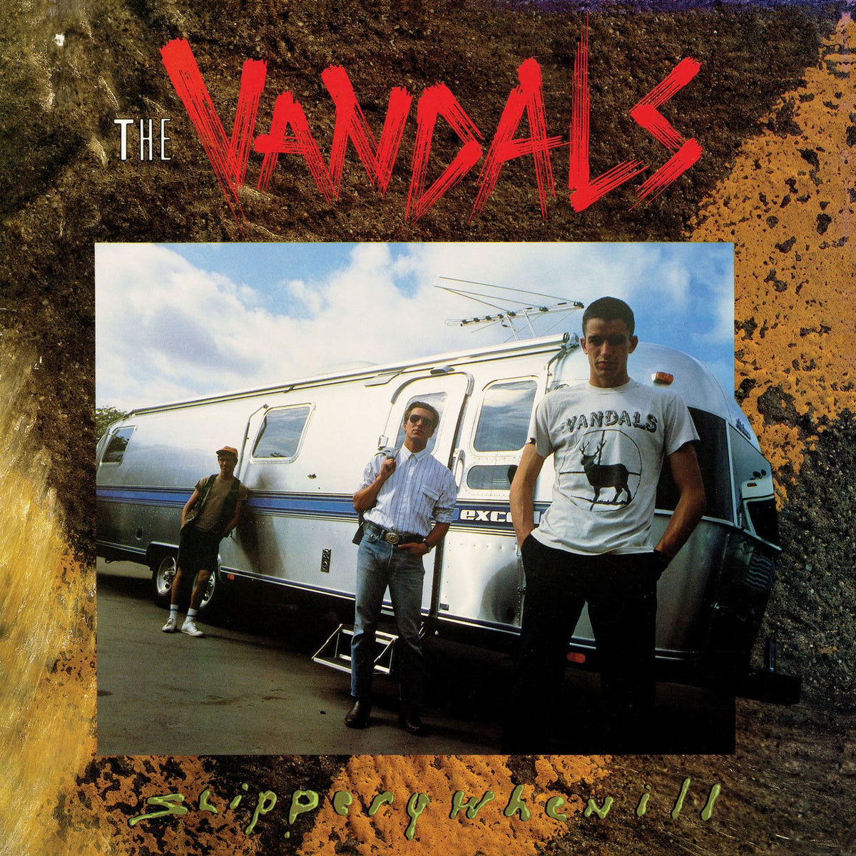 The Vandals – Slippery When Ill vinyl record cover