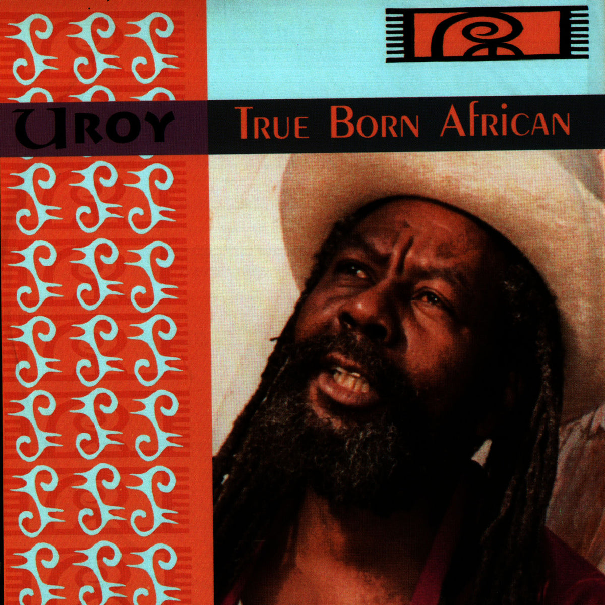 U Roy – True Born African vinyl record cover