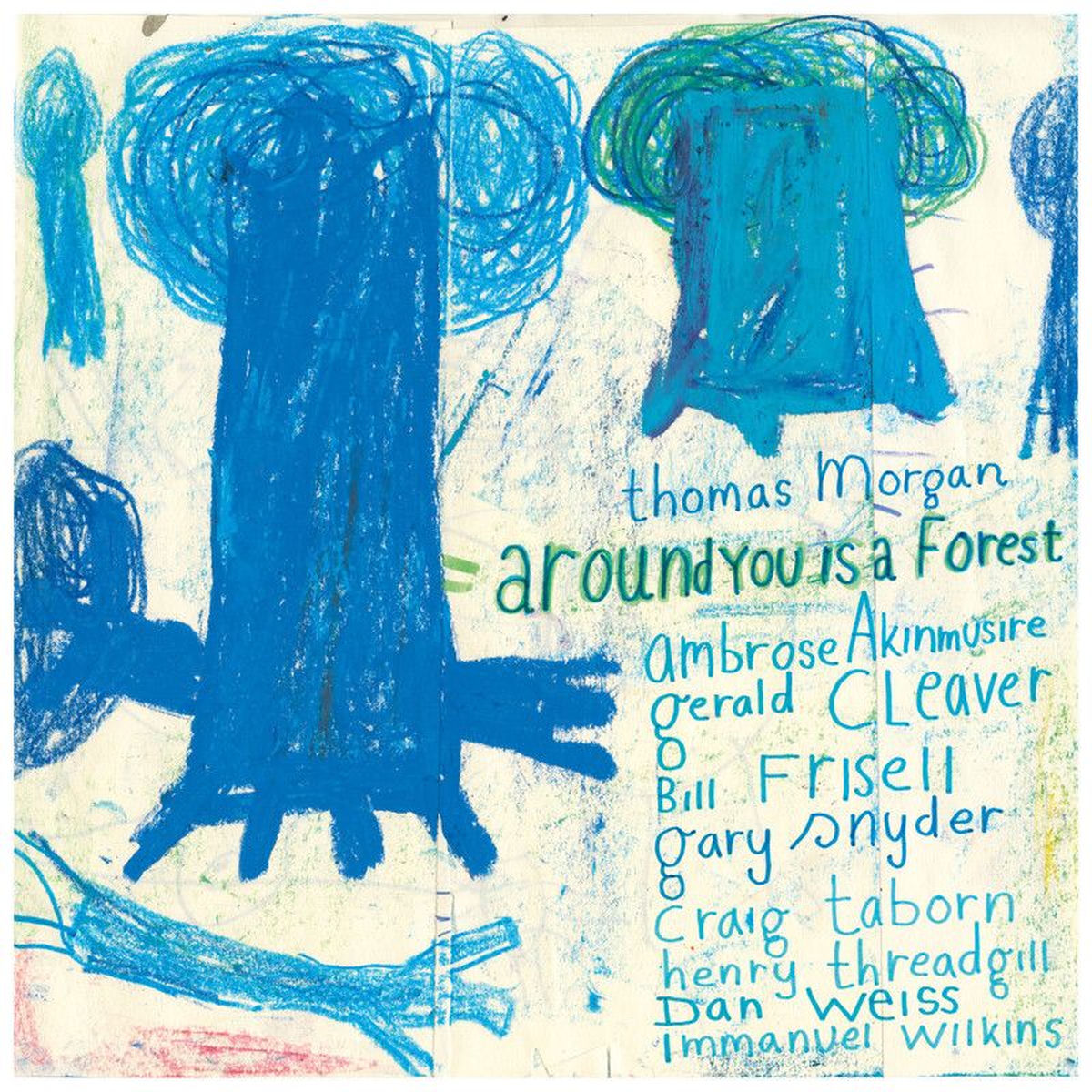 Thomas Morgan – Around You Is A Forest vinyl record cover