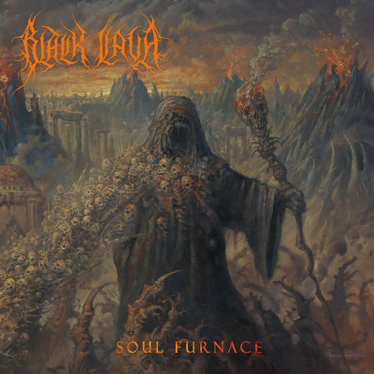Black Lava – Soul Furnace vinyl record cover
