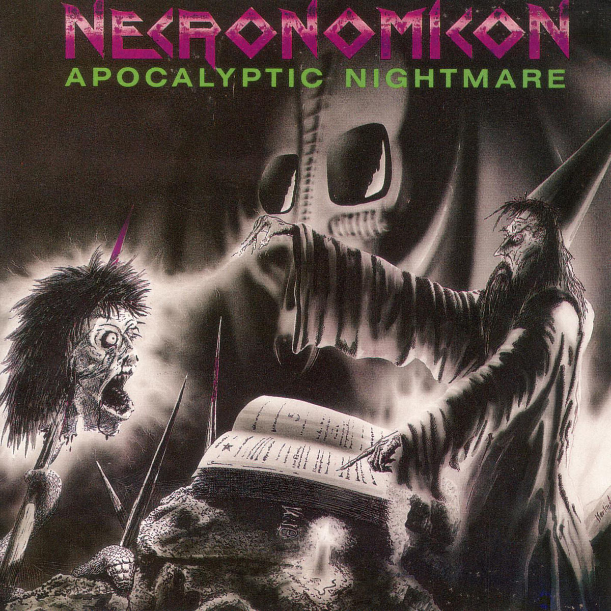 Necronomicon – Apocalyptic Nightmare (Coloured Vinyl) vinyl record cover