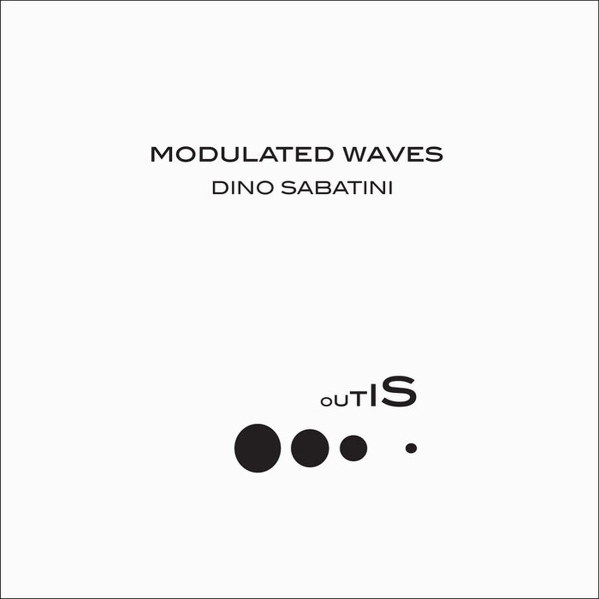 Dino Sabatini – Modulated Waves vinyl cover