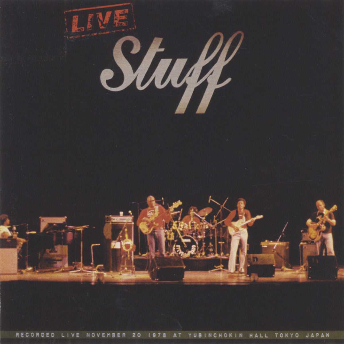 Stuff – Live Stuff vinyl record cover