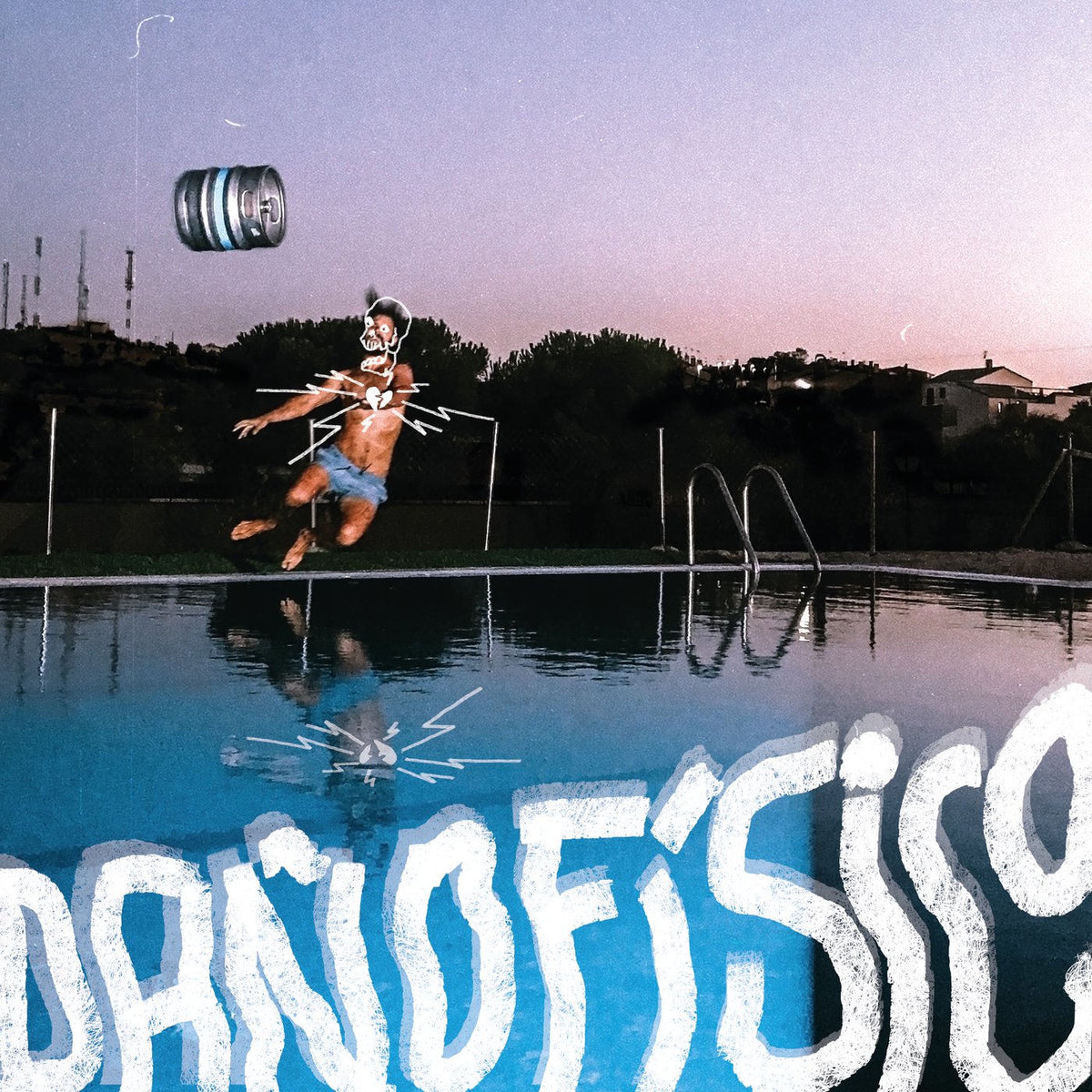 Monteperdido – Dano Fisico vinyl record cover