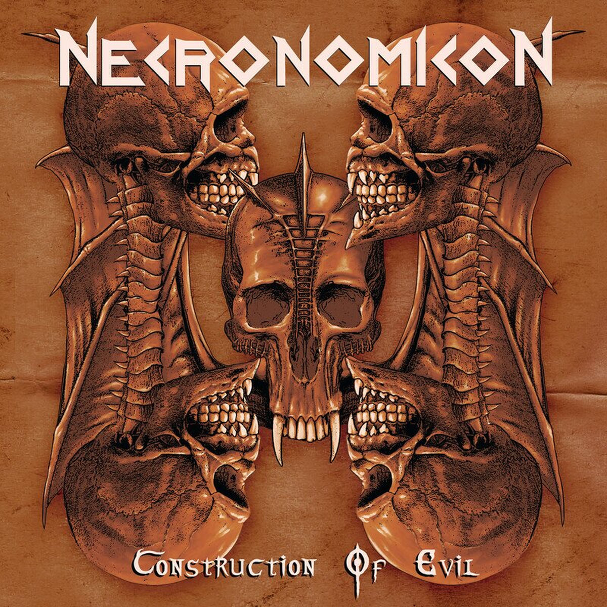 Necronomicon – Construction Of Evil vinyl cover