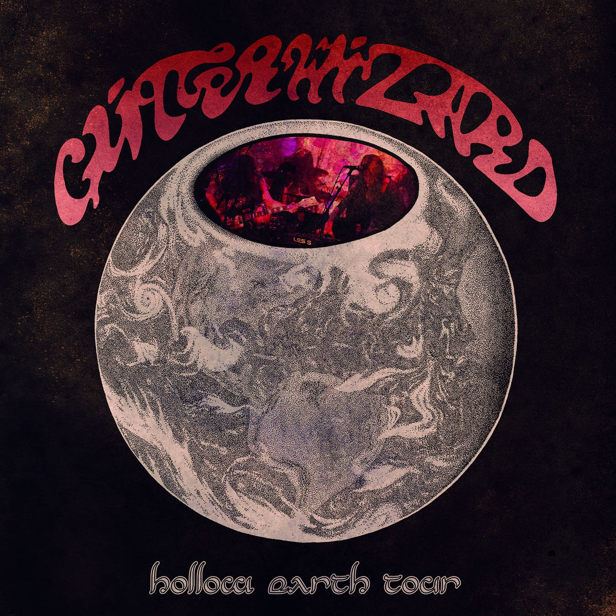 Glitter Wizard – Hollow Earth Tour vinyl record cover