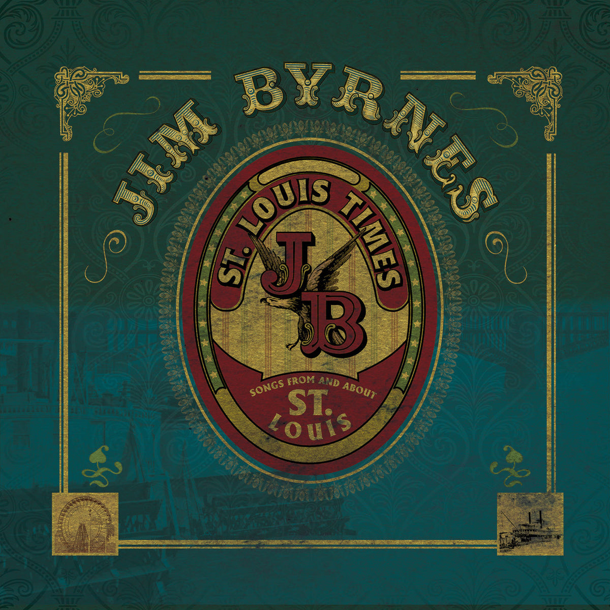Jim Byrnes – St Louis Times vinyl record cover