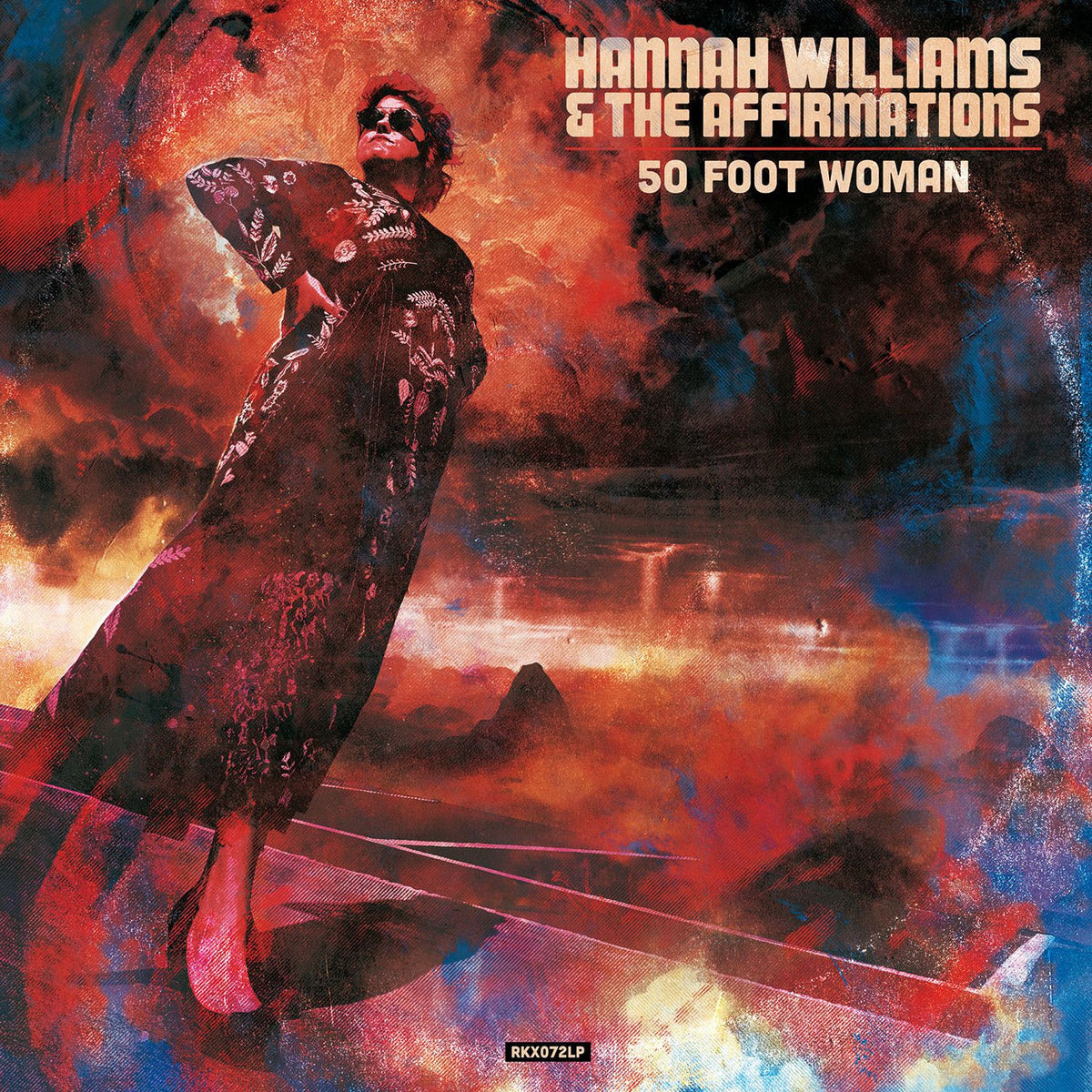Hannah Williams – 50 Foot Woman vinyl cover