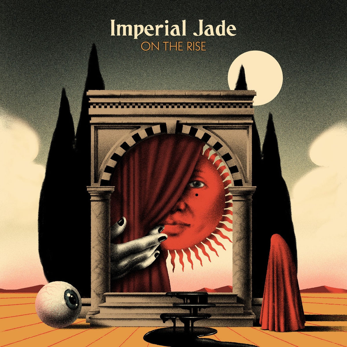 Imperial Jade – On the Rise vinyl record cover