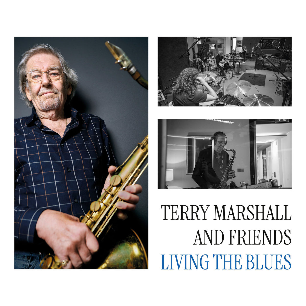 Terry Marshall – Living The Blues vinyl cover