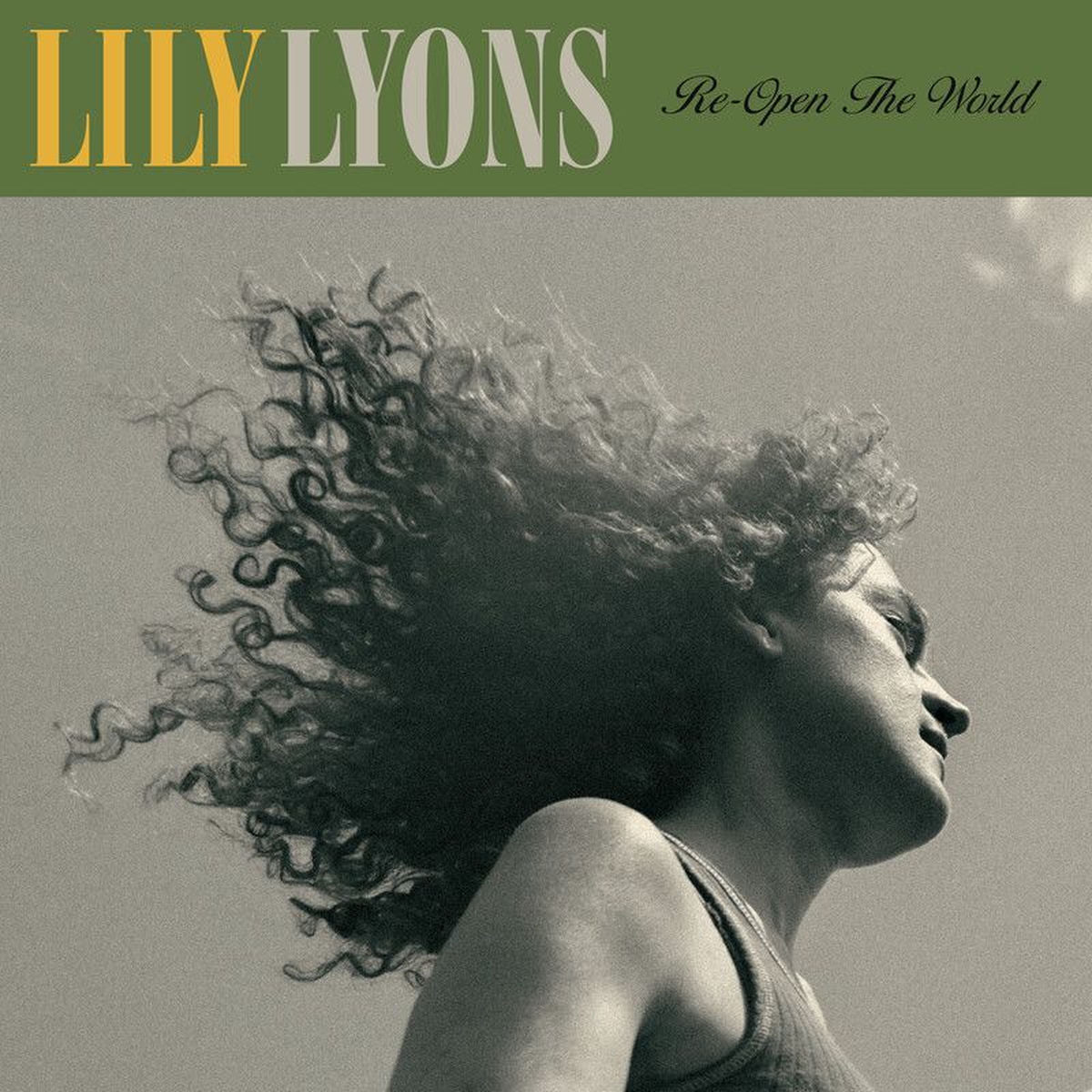Lily Lyons – Re-Open the World vinyl cover