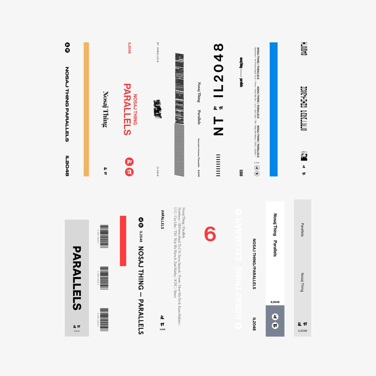Nosaj Thing – Parallels vinyl cover