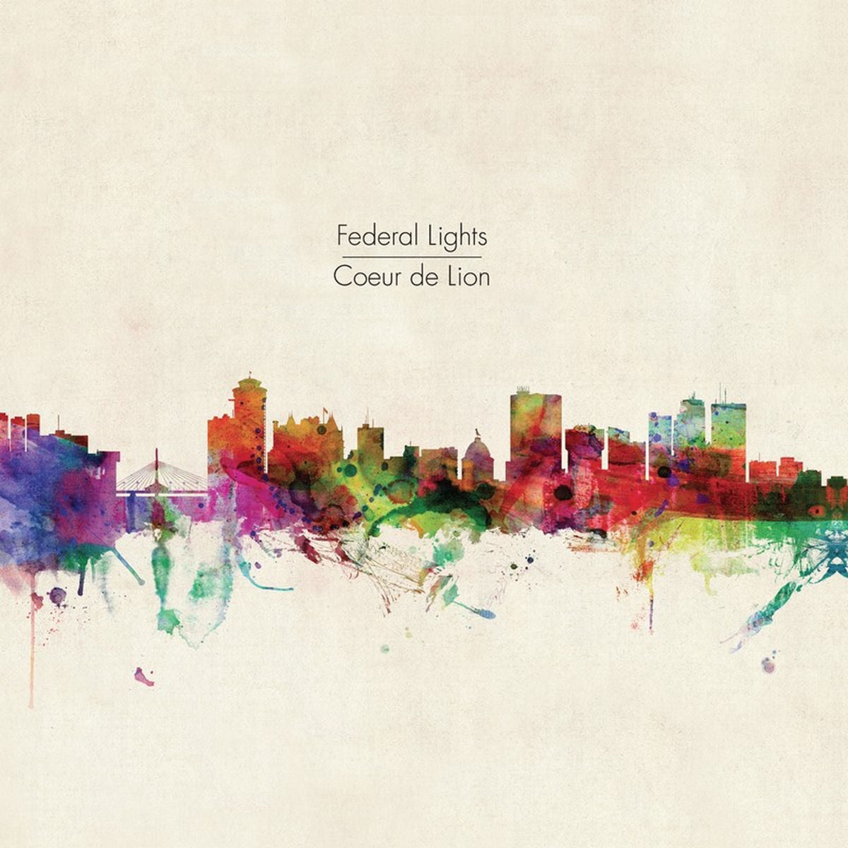 Federal Lights – Coeur De Lion vinyl record cover