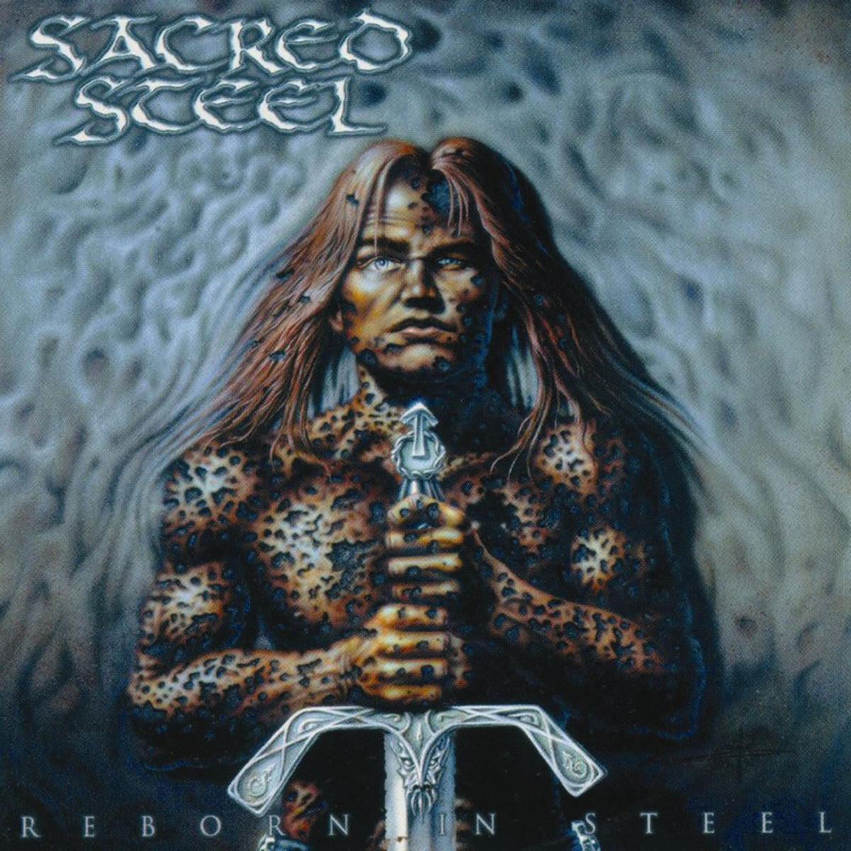 Sacred Steel – Reborn in Steel vinyl record cover