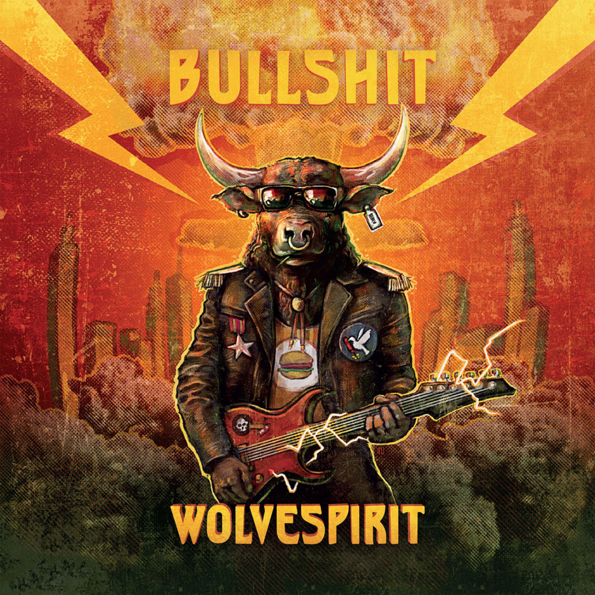 Wolvespirit – Bullshit vinyl record cover