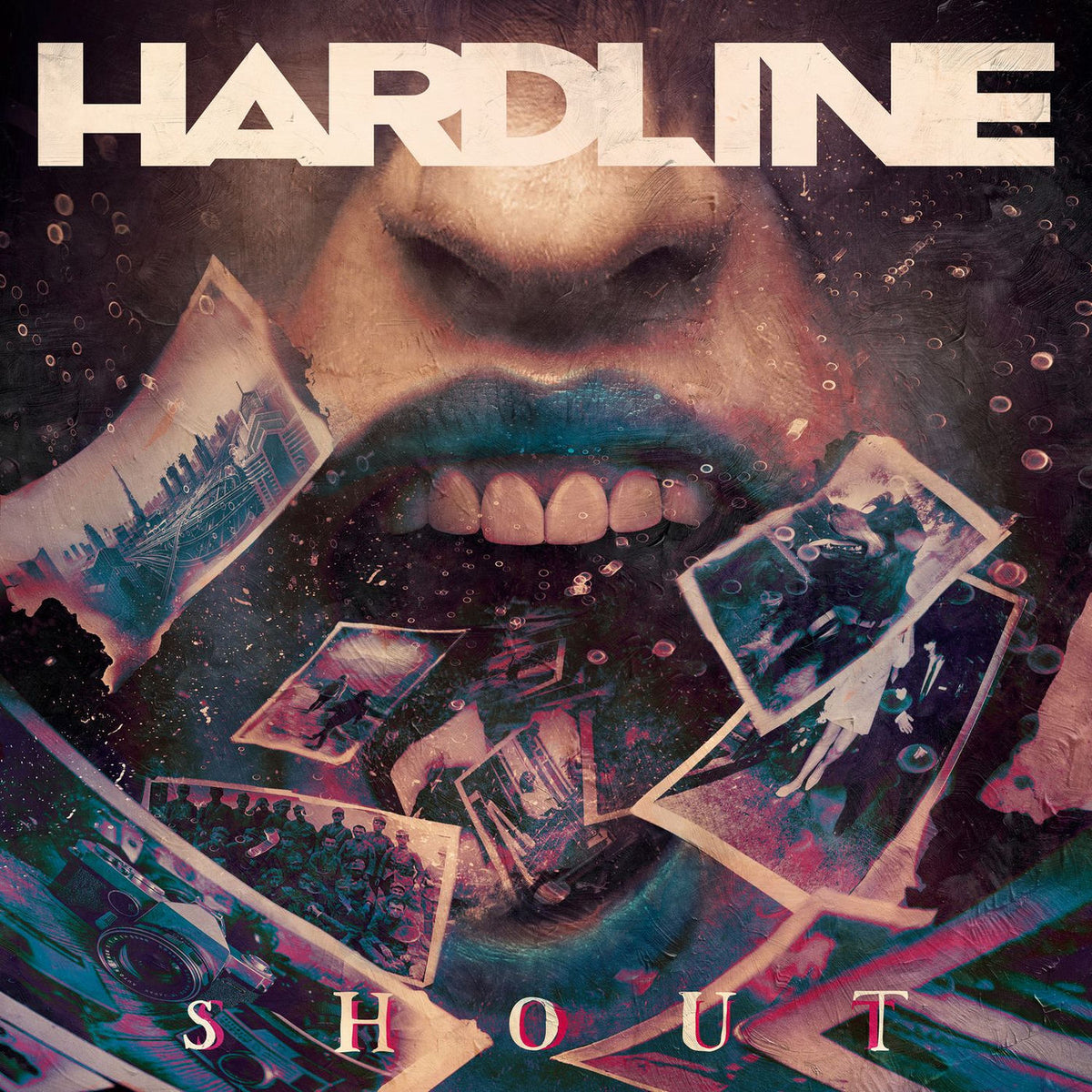 Hardline – Shout vinyl record cover