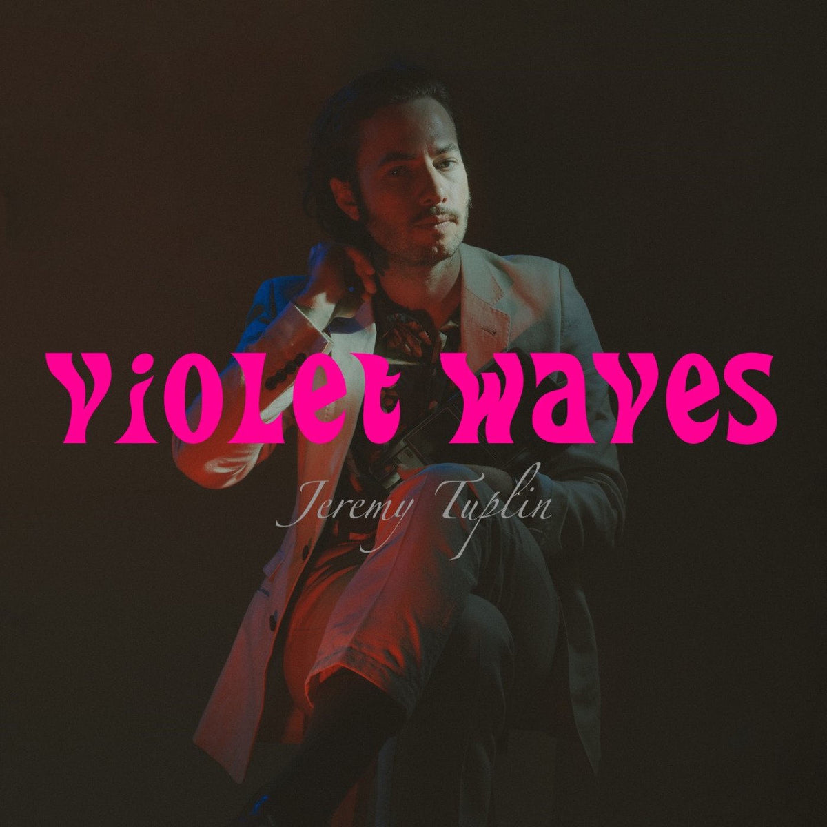 Jeremy Tuplin – Violet Waves vinyl cover