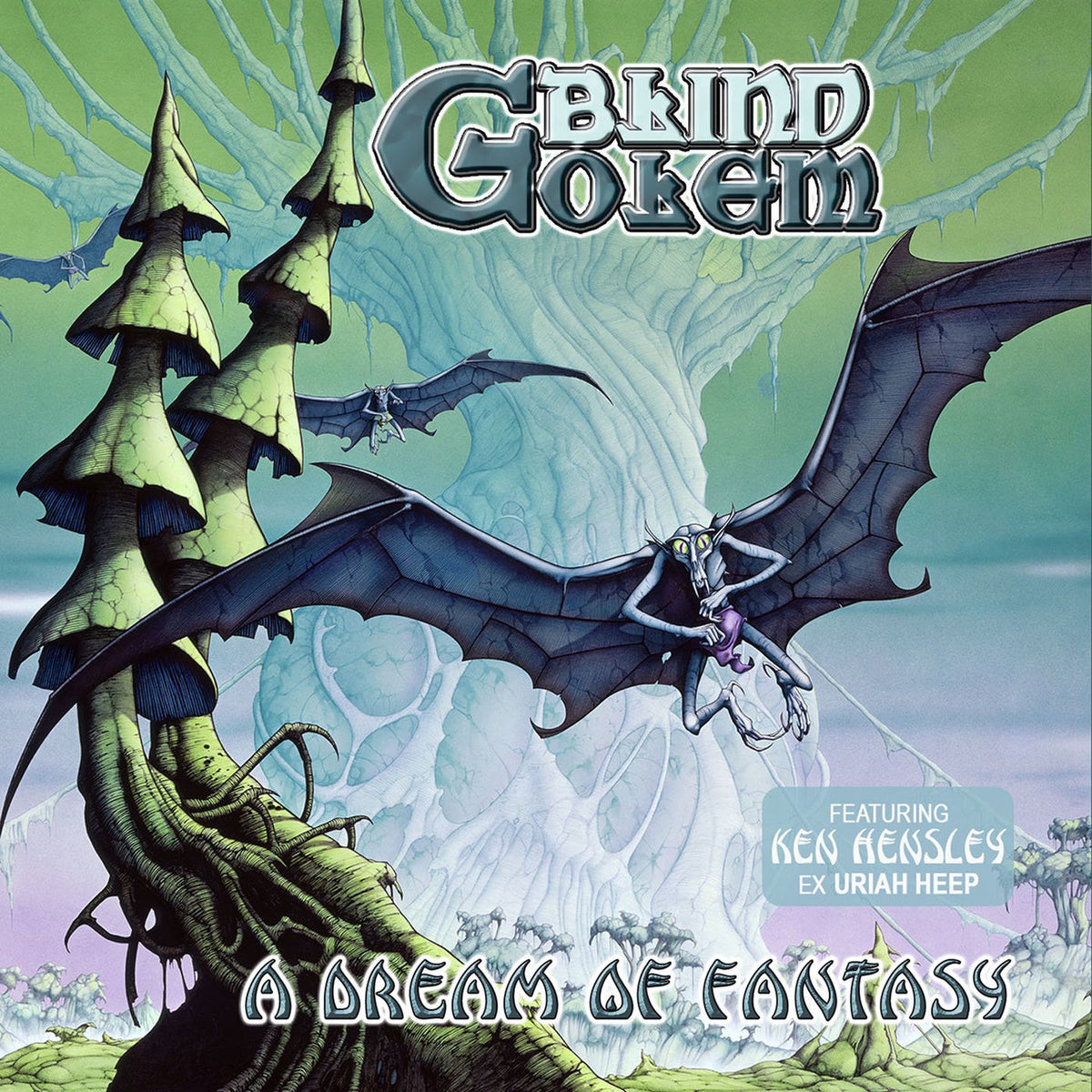 Blind Golem – A Dream Of Fantasy (Feat. Ken Hensley) vinyl record cover