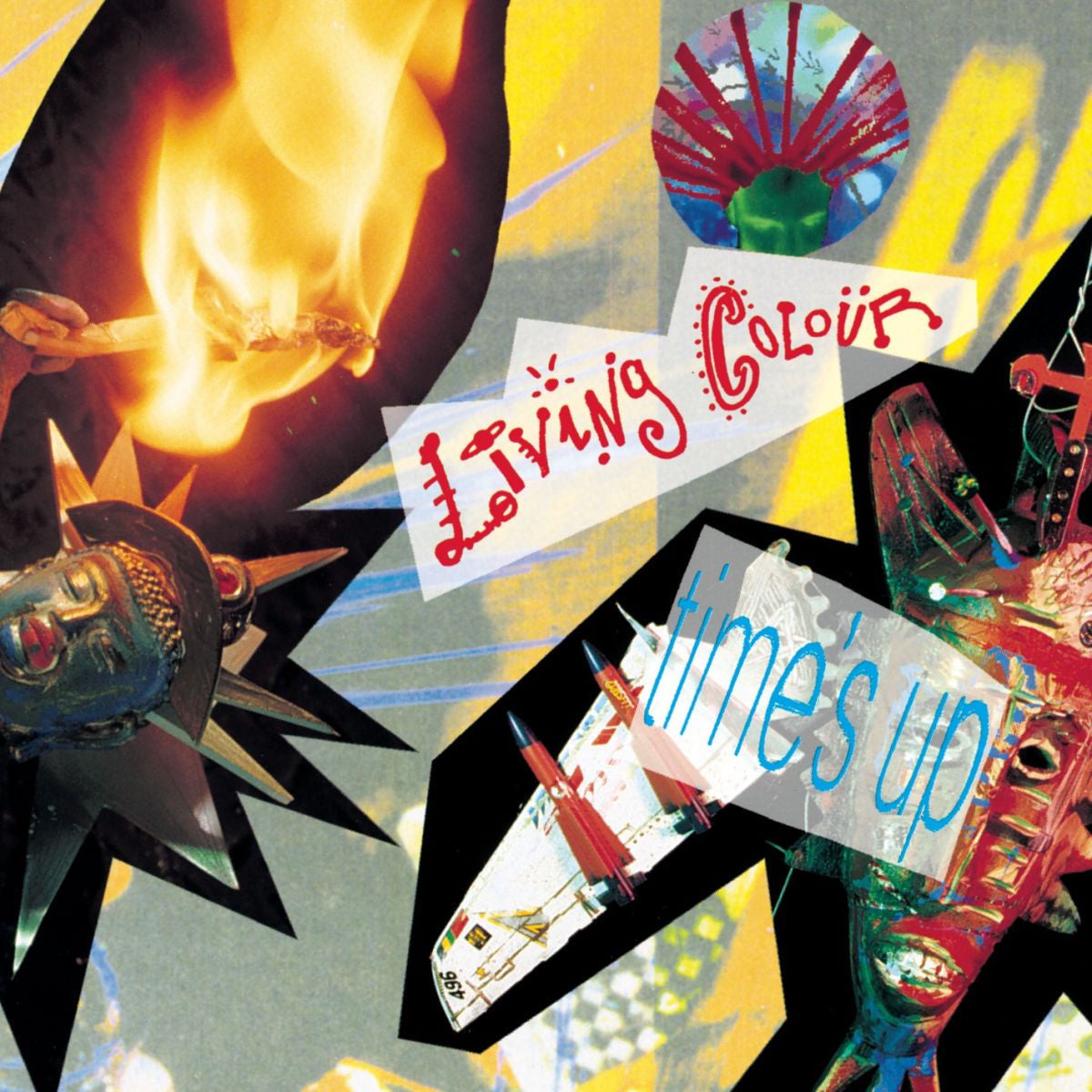 Living Colour – Time's Up vinyl record cover