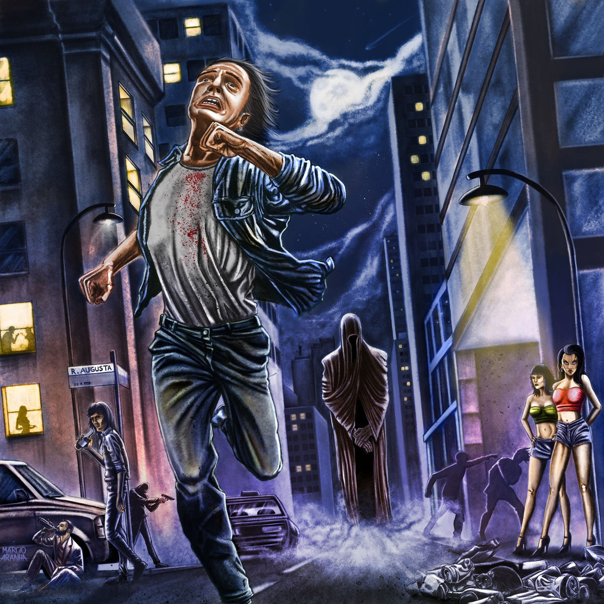 Night Prowler – No Escape vinyl record cover