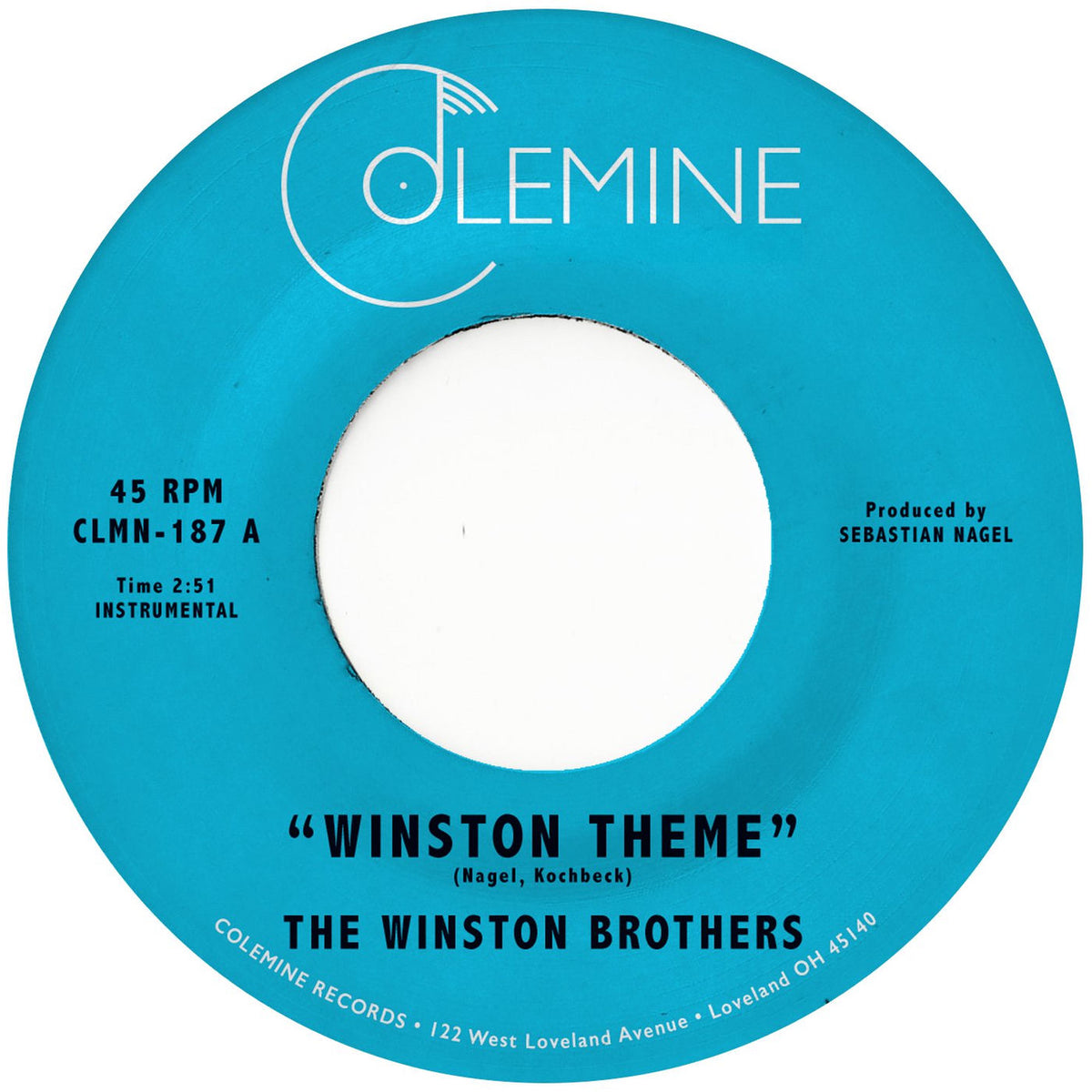 The Winston Brothers – Winston Theme vinyl cover