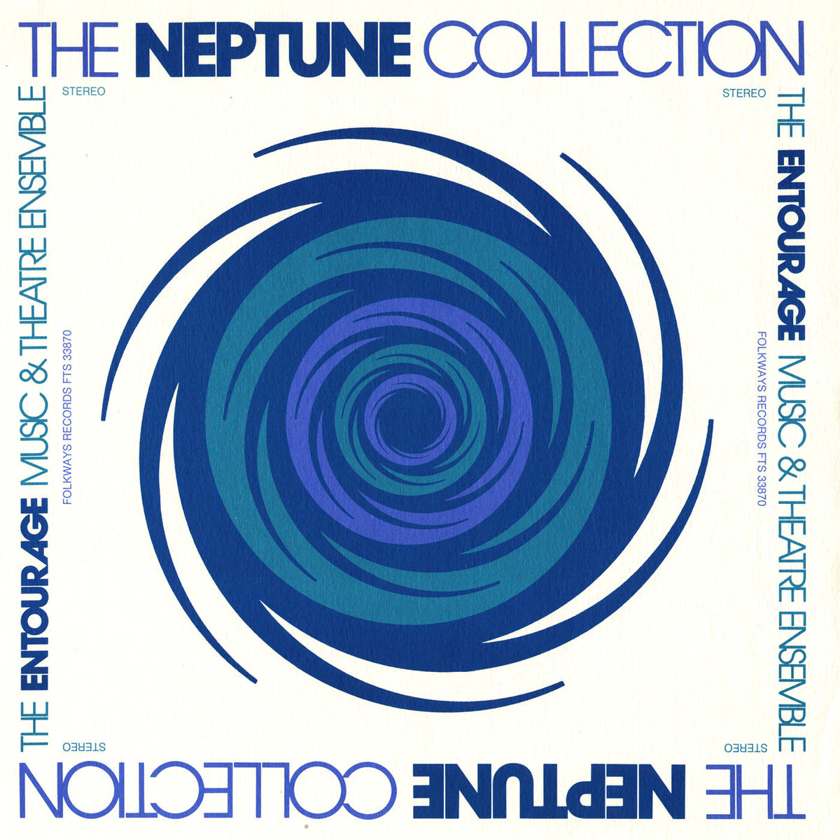 Entourage Music & Theatre Ensemble, The – The Neptune Collection vinyl record cover