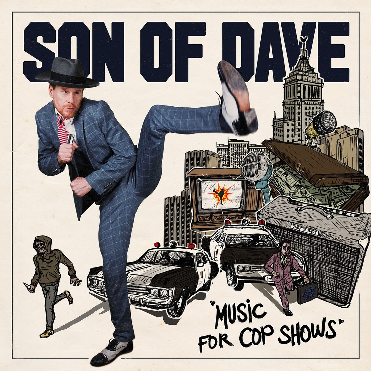 Son of Dave – Music for Cop Shows vinyl record cover