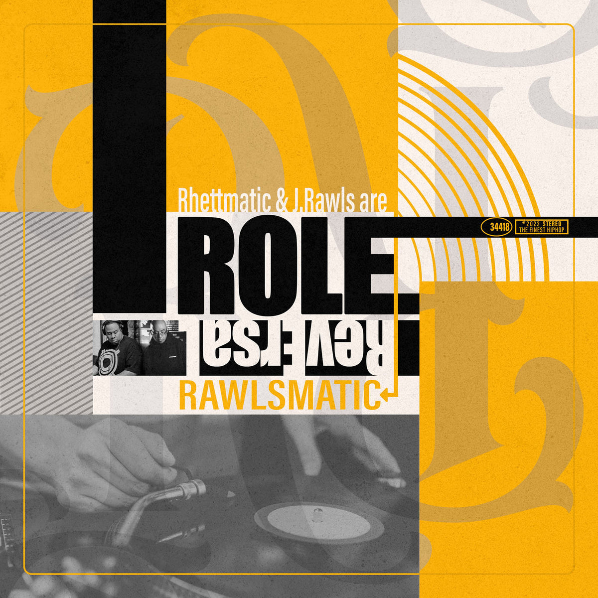 Rawlsmatic – Role Reversal vinyl record cover