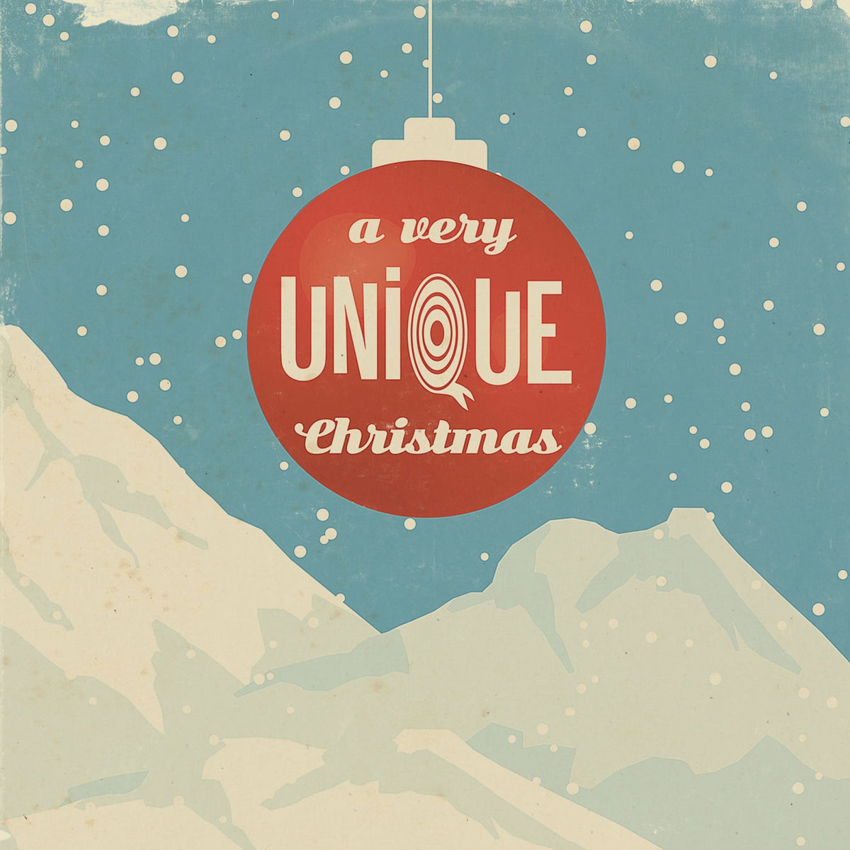 Various Artists – Very Unique Christmas vinyl record cover