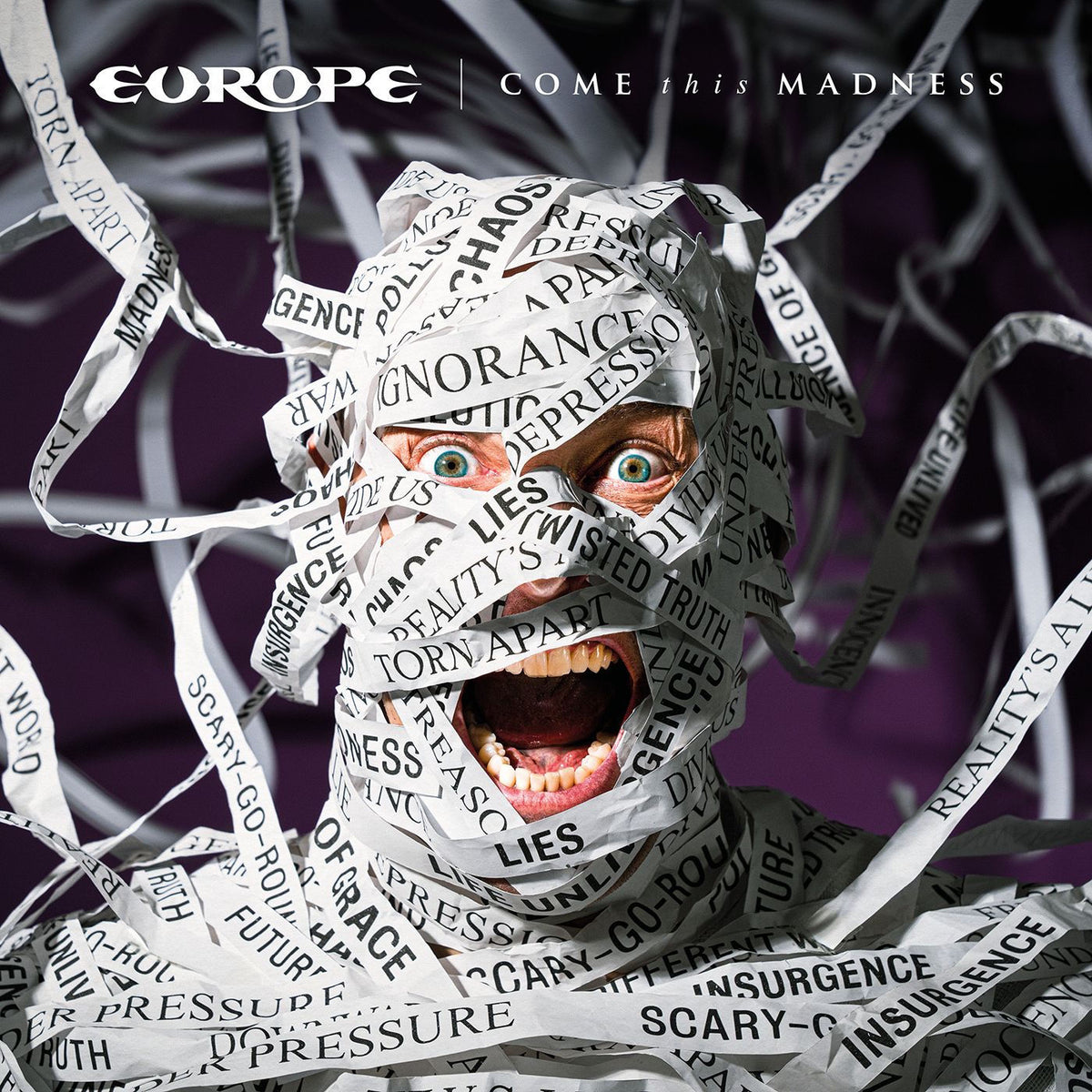 Europe – Come This Madness vinyl record cover