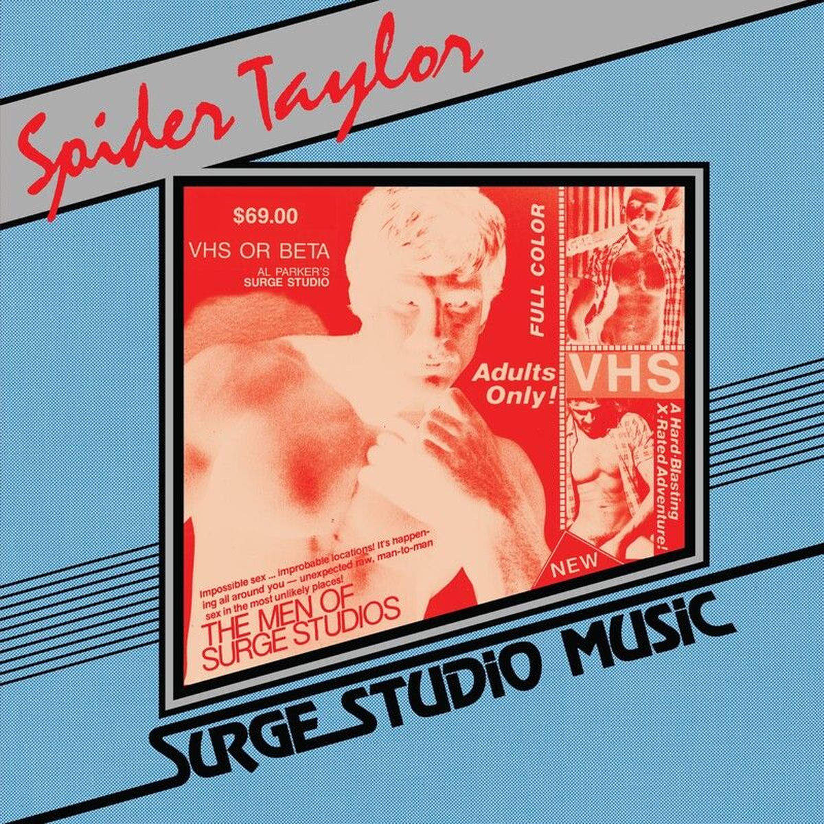 Spider Taylor – Surge Studio Music vinyl cover